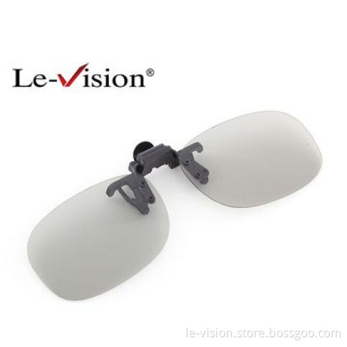 Polarized 3D Glasses Lenses without PC Frame for Passive System